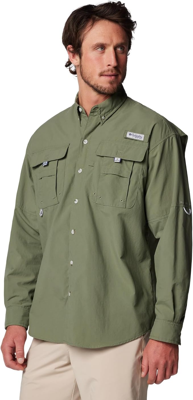 Columbia Men's PFG Bahama II Long Sleeve Fishing Shirt