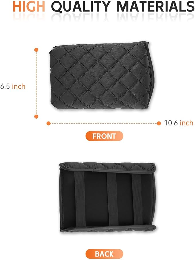 CDEFG for Kia Seltos 2021-2025 2026 Center Console Cover Armrest Box Cover for Seltos (LX, S, EX, X-Line, SX) Accessories Console Arm Rest Protector