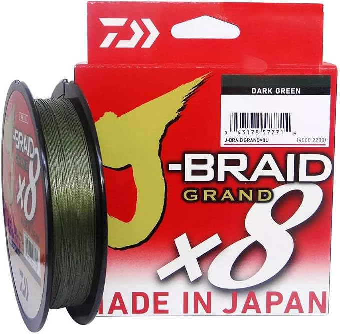 Daiwa J-Braid Grand 8 X 300 YDS Filler Spool