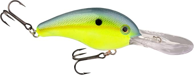 Strike King Promodel Crankbait S3 Fishing Lure, 3/8 oz, Dives to 8'
