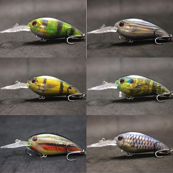 Minnow Crankbait for Bass Fishing Bass Lure Jerkbait Fishing Lures and Tackle Box