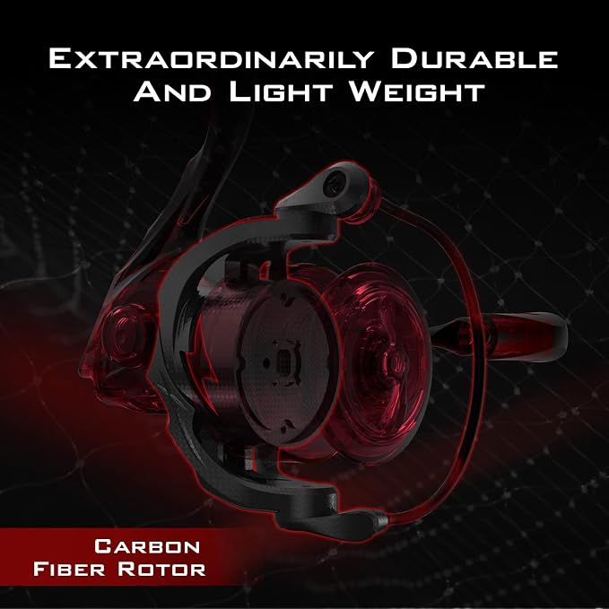 KastKing Speed Demon Elite Spinning Reel - World’s Fastest Spinning Reel 7.4:1 Ratio - Lightweight – Fresh or Saltwater Fishing Reel - 10 + 1 MaxiDur Double Shielded Stainless Steel BBS