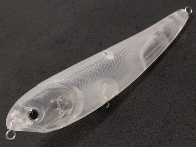 10 Blank Unpainted Minnow Crankbait Topwater Lipless Jerkbait Fishing Lures V3