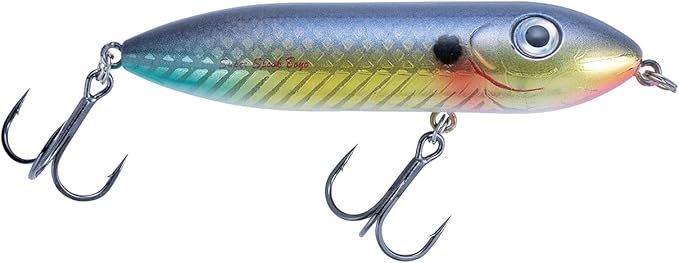 Heddon Super Spook Boyo 3" Topwater Fishing Lure, 3/8 Ounce