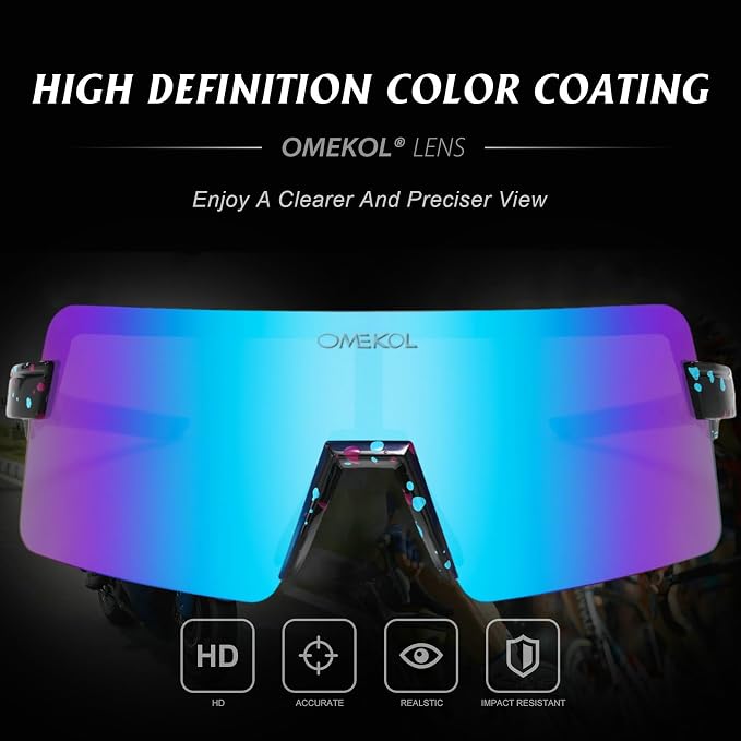 Two Sizes For Adults and Youth Polarized Sunglasses Men Women Outdoor Sport Baseball Glasses UV400 Cycling Eyewear