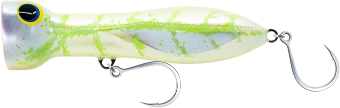 Nomad Design Chug Norris Topwater Popper Lure Collection – Floating Offshore Saltwater Surface Fishing Plug - Durable HD Body for Big Game - Realistic Splash & Erratic Action
