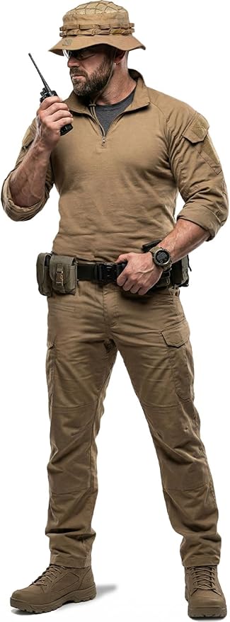 CQR Men's Tactical Boonie Hat, Breathable Packable Sun Hat for Hunting, Hiking, Fishing, Shooting, and Outdoor Activities
