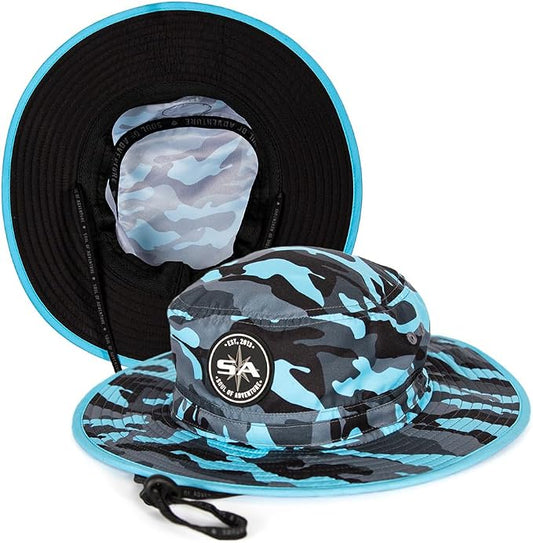 Soul of Adventure Bucket Hat | UV 50+ for Adults | Sun Protection with Adjustable Fit, Moisture-Wicking Fabric