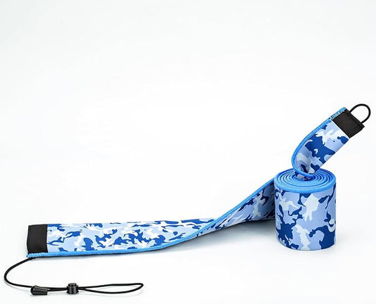 Neoprene Camo Fishing Rod Sleeves,Fishing Pole Sleeves,Fishing Rod Socks | UV Resistance,Puncture Resistant, Protect Casting, Spinning, Trolling Fishing Rods, Storage, tangled-free,75in,68in,60in