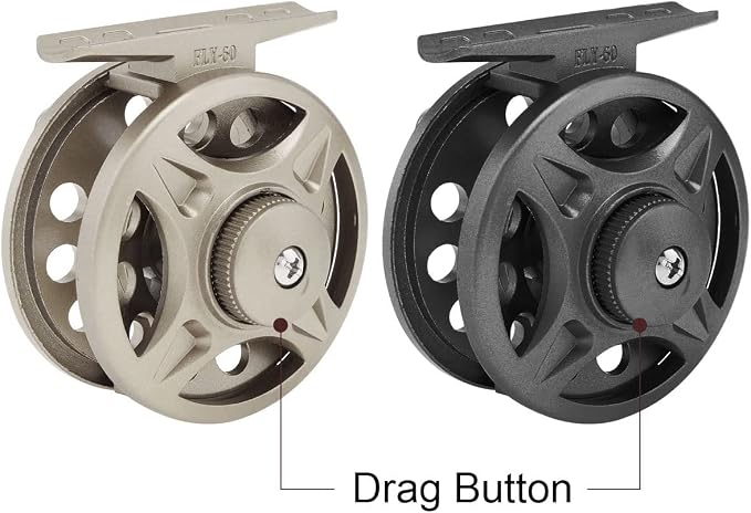 Fly Fishing Reel Fishing Wheel, Fly Ice Fishing Reel Spinning Fishing Reels, Powerful Lightweight Spinning Reels for Freshwater Saltwater