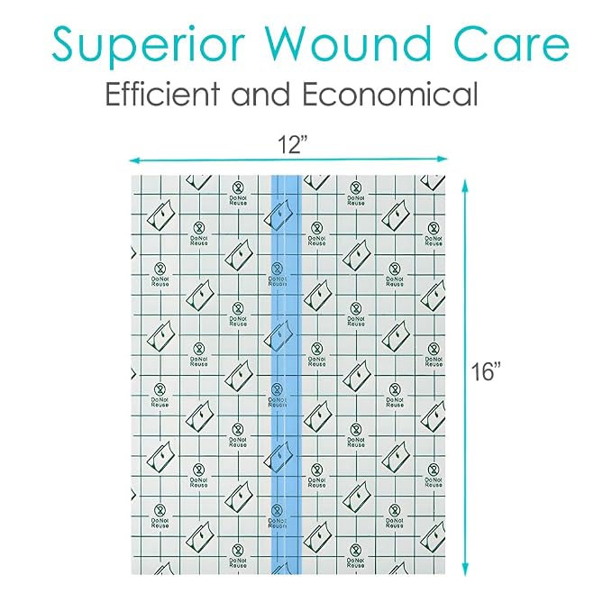 Waterproof Dialysis Catheter Shower Cover Large Coverage Shields for Peritoneal Dialysis Port Accessories PD Chest Catheter Central PICC Line Feeding Tube 12"x16"(Pack of 14)