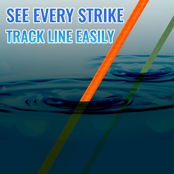 ANGRYFISH 8 Strand PE Braided Fishing Line - High-Visibility to Anglers, Invisible to Fish - Ultra-Strong & Abrasion Resistant - Thinner Diameter for Longer Casts - Pink/Orange - Saltwater/Freshwater