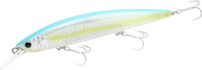 LUCKY CRAFT Surf Pointer 115MR Saltwater Fishing Lures for Halibut and Stripped Bass, Long Casting Jerkbait, Sinking Surf Fishing Gear, Fish Accessories for Tackle Box