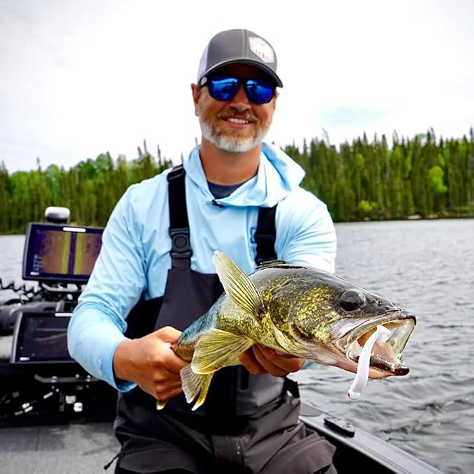 Northland Tackle Gum-Ball Fishing Jig Heads for Walleye, Bass, Trout, Crappie, & Panfish – 22 Lure Colors, Bulk Packs, 8 Sizes (1/64, 1/32, 1/16, 1/8, 3/16, 1/4, 3/8, & 1/2 Oz)