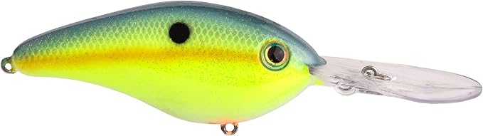 Strike King Strike King Promodel Crankbait S6XD Fishing Lure, 1 oz, Unique Curved Bill and Balance