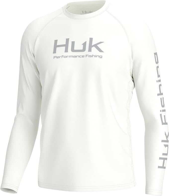 HUK Men's Pursuit Vented Long Sleeve Fishing Shirt (+30 UPF)