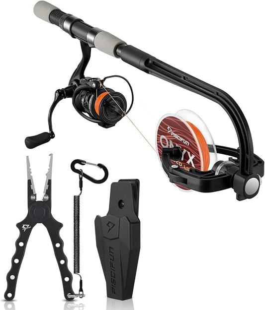 Piscifun Fishing Line Winder Spooler with Fishing Pliers