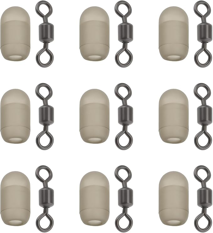 20Pcs Swivel Stop Anti Entanglement Beads Suitable for Fishing line