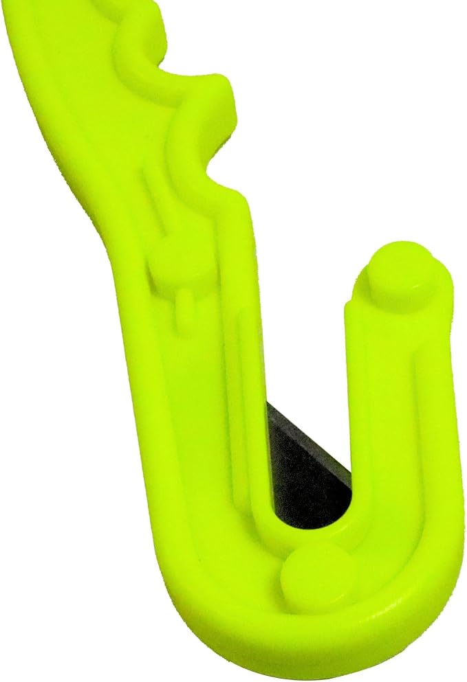 Scuba Choice Diving Line Cutter – 8" Safety Design, Firm Grip Handle, 2 Extra Blades, Waterproof, Compact Tool for Fishing, Spearfishing, Underwater Emergencies