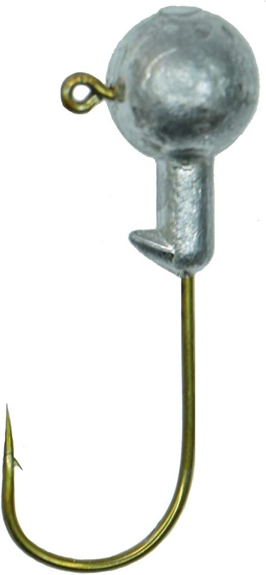 Unpainted Jig Heads,Ball Heads with Bronze Hook