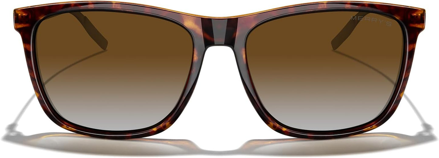 MERRY'S Unisex Polarized Aluminum Sunglasses Vintage Sun Glasses For Men/Women S8286