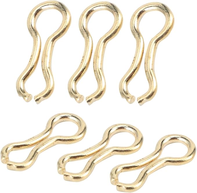200 Pcs Sinker Wire Eye Fishing Weight Mold for Lead Weights - Fishing Lures Eyelet Stainless Steel Loops Eyelets Swivels Clip - Tackle Accessories