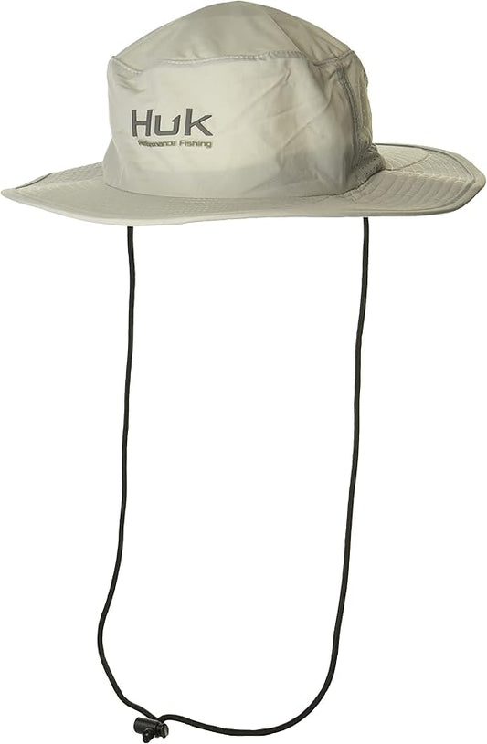 HUK Men's Boonie Hat, Wide Brim Fishing Hat for Men