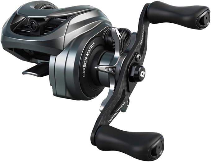 KINGDOM BFS Reel – 1/16 oz Ultralight Casting, Only 128g (4.5 oz) Carbon Fiber Frame, Micro Monster Mix, CSB Anti-Backlash, Shallow Spool, 7.6:1 – Trout Bass Panfish Finesse Fishing
