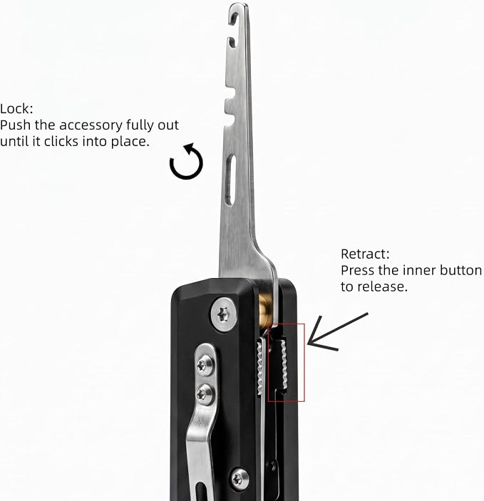 12-in-1 Folding Fishing Pliers, Compact Saltwater Fishing Tool with Braid Cutter, Hook Remover, Split Ring Opener, Stainless Steel Fishing Gear Gift for Men