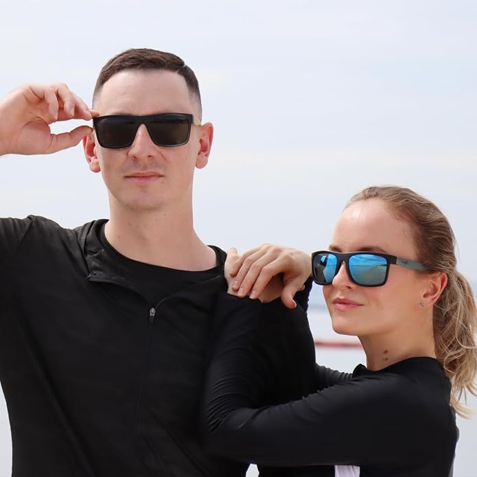 INFI Fishing Polarized Sunglasses for Men Driving Running Mirrored Glasses UV400 Protectiont