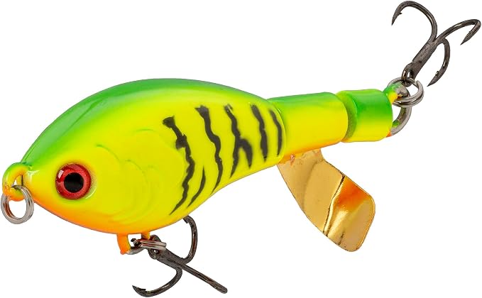 Strike King Bitsy Chickin Fishing Lure, Topwater Plopper, 2 1/2-Inches, 1/4-Ounce