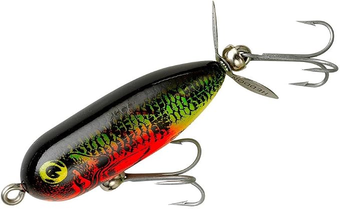 Heddon Torpedo Prop-Bait Topwater Fishing Lure with Spinner Action