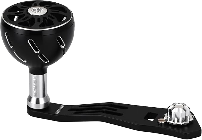 Power Handle 2.95'' (75 mm) Compatible for Shimano Curado Tranx, Daiwa Lexa, Penn Fathom Squall Low Profile, Okuma Komodo, Quantum Accurist Baitcasting Reels