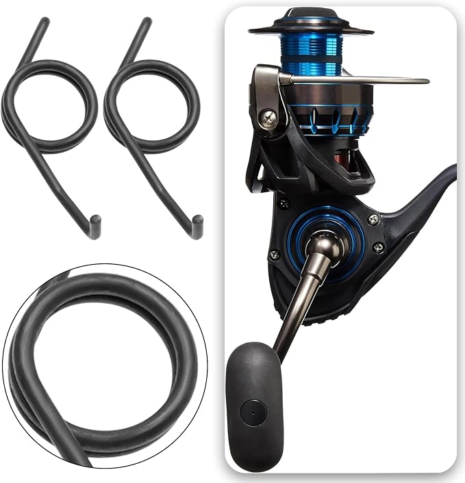 4pcs Spinning Fishing Reel Spring Reel Long Lasting Spring Reel Repair Spare Parts Fishing Accessories Compatible with Daiwa