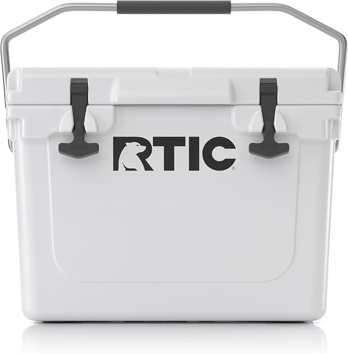 RTIC Ultra-Tough Cooler, Hard Insulated Ice Chest Box for Beach, Drink, Beverage, Camping, Picnic, Fishing, Boat, Barbecue
