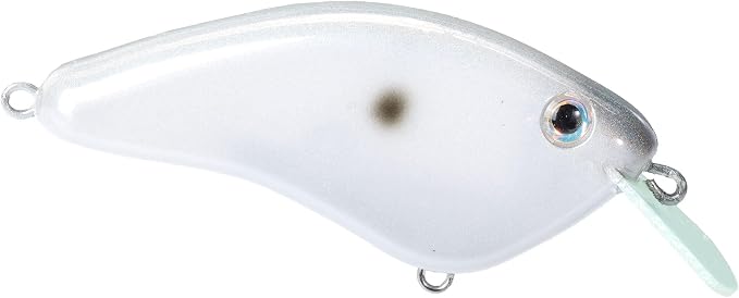 Strike King Hardliner Fishing Lure, Flat Sided Crankbait, Circuit Board Lip, Extra Tight Wobble, Size 4 Treble Hooks