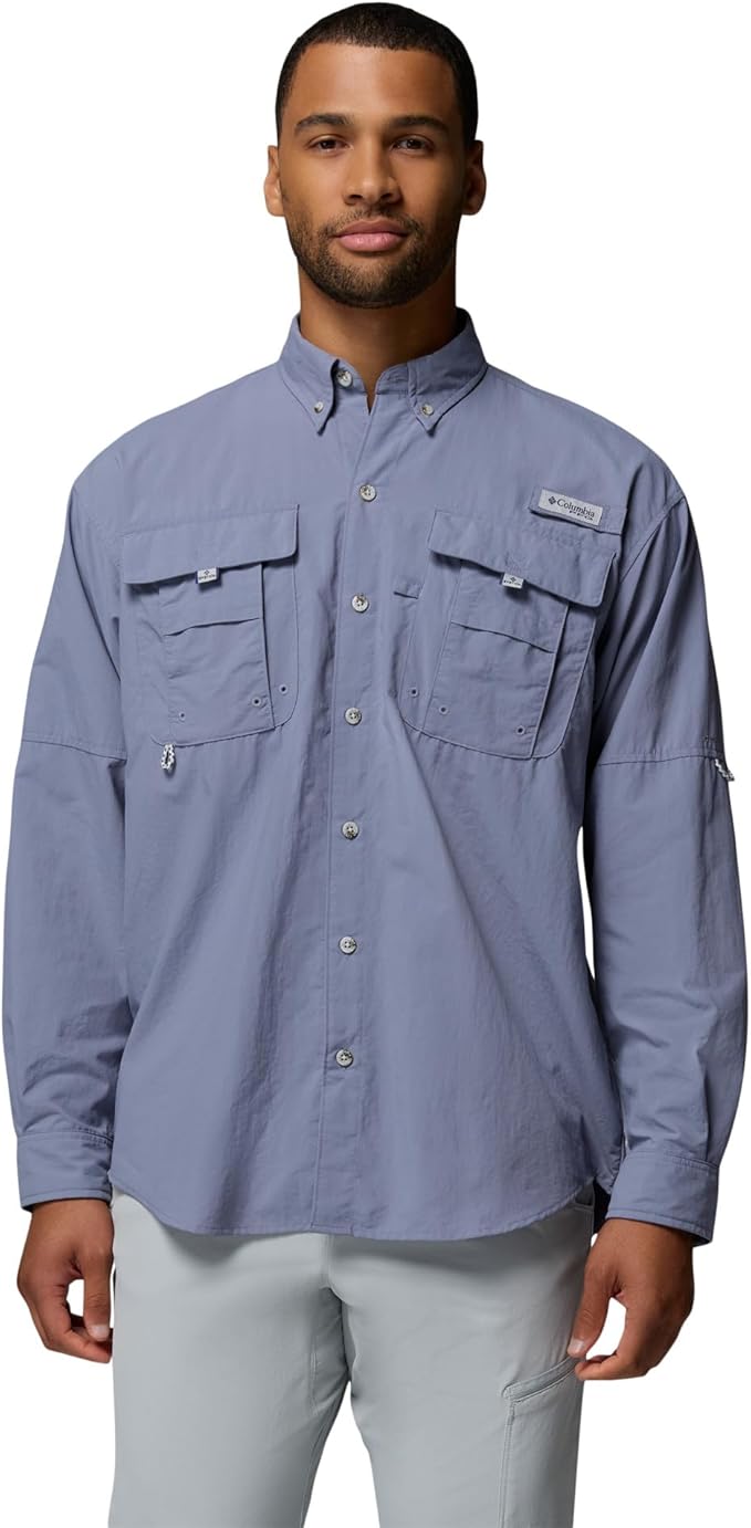 Columbia Men's PFG Bahama II Long Sleeve Fishing Shirt