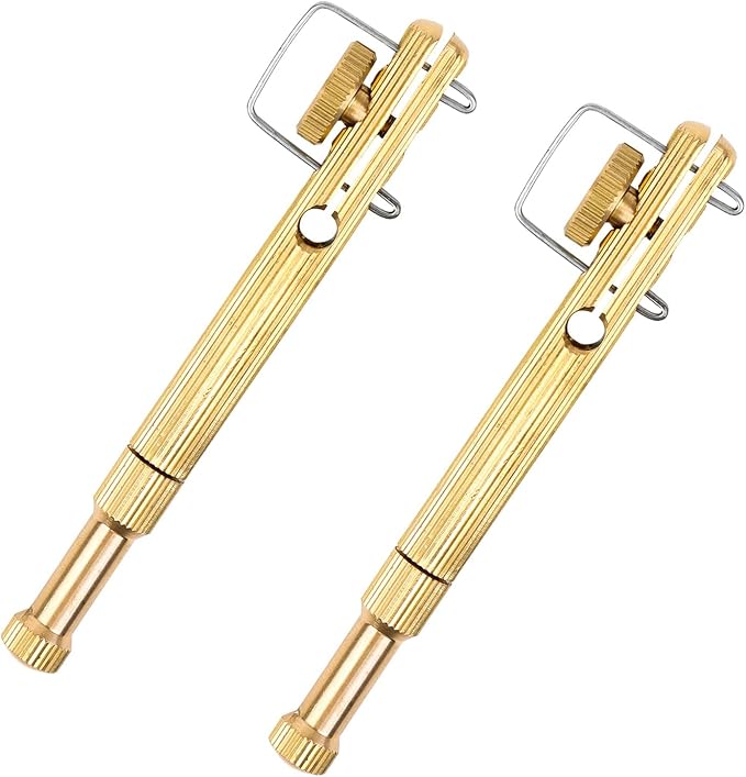 Fishing Line Hook Knot Tying Tool, 1pcs/2pcs Copper Practical Knot Line Tying Knotting Tool Portable Fast Fishing Tie Hook