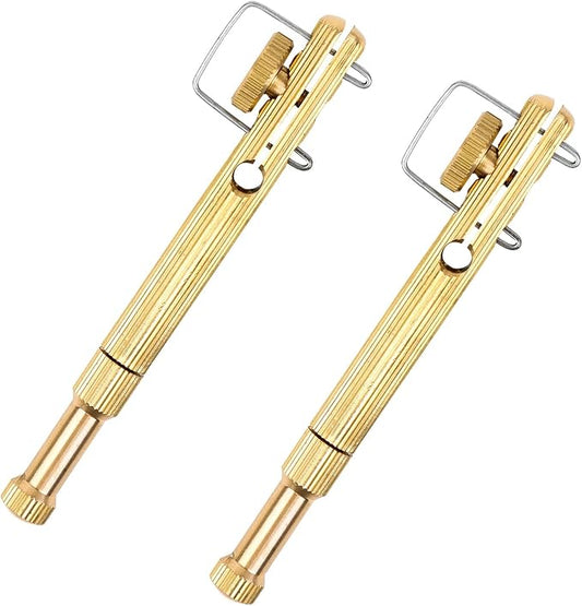 Fishing Line Hook Knot Tying Tool, 1pcs/2pcs Copper Practical Knot Line Tying Knotting Tool Portable Fast Fishing Tie Hook