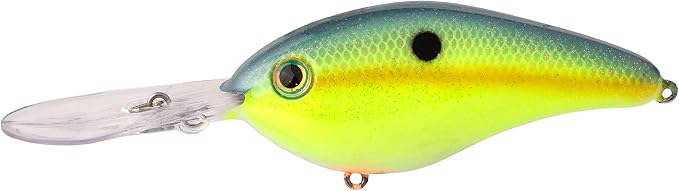 Strike King Strike King Promodel Crankbait S6XD Fishing Lure, 1 oz, Unique Curved Bill and Balance