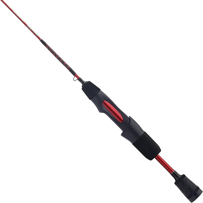 Ugly Stik 40" Carbon Ice Spinning Rod, 1 Piece Fishing Rod, Medium Heavy Rod Power, 6 - 10 lb Line Rating