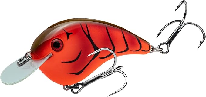 Strike King Chick Magnet Jr. Crankbait Fishing Lure, 1/4 oz, Dives 4-6 Feet, Premium Hooks