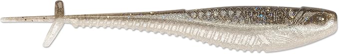 CrushCity Mooch Minnow Soft Plastic Minnow Bait, Natural Profile for Drop Shot, Jig Head & Multi-Species Fishing