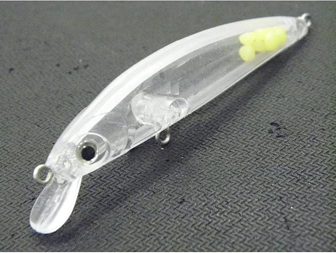 10 Blank Unpainted Minnow Crankbait Topwater Lipless Jerkbait Fishing Lures V3