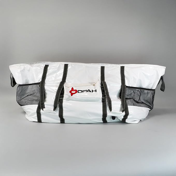 Opah Gear Fathom 7 Insulated Fish Kill Cooler Bag for Cow Tuna, 82' L x 30' W x 36' H, Heavy Duty, Marine-Grade Vinyl, UV Resistant, Camping & Fishing