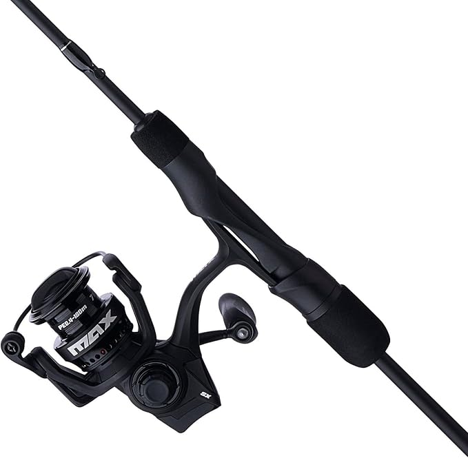 Abu Garcia Max SX Spinning Reel and Fishing Rod Combo