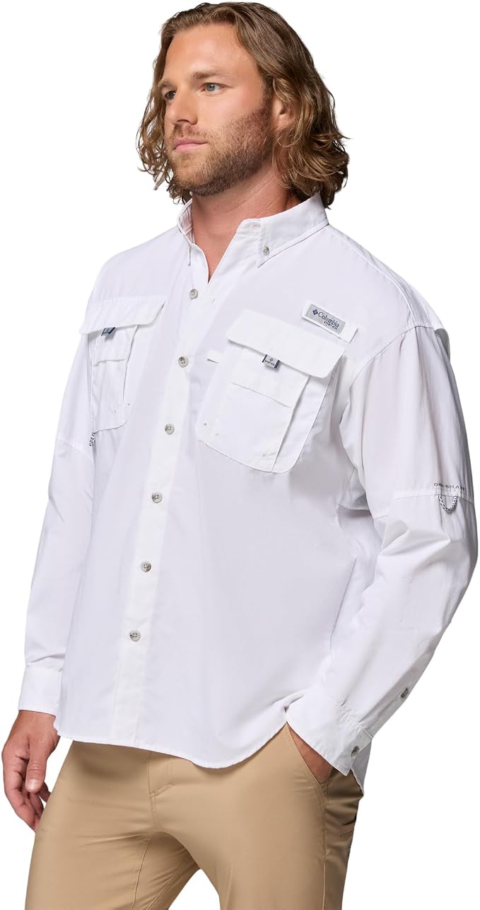 Columbia Men's PFG Bahama II Long Sleeve Fishing Shirt