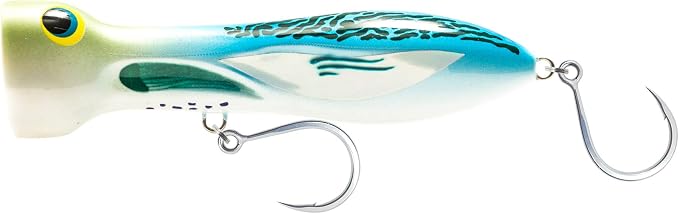Nomad Design Chug Norris Topwater Popper Lure Collection – Floating Offshore Saltwater Surface Fishing Plug - Durable HD Body for Big Game - Realistic Splash & Erratic Action