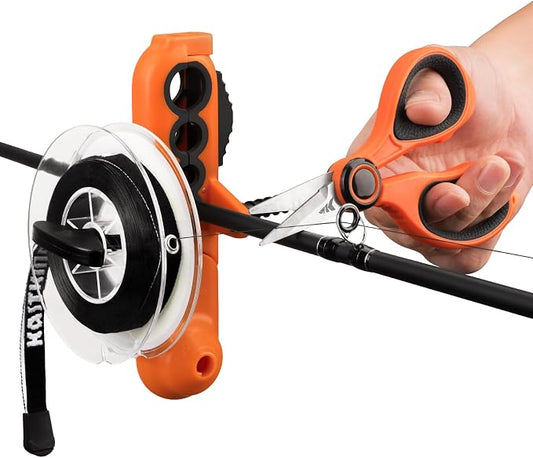 KastKing Patented Radius Line Spooler, Compact Fishing Line Spooling Tool for Spinning Reels and Casting Reels – Line Spooler Spools Fishing Reels Without Line Twist, Great Fishing Gifts