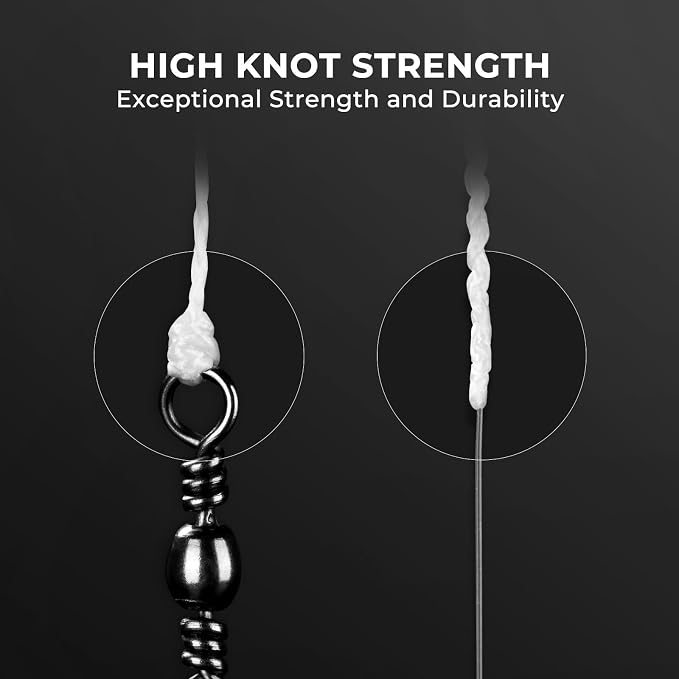 KastKing Superpower ColorShield Braided Fishing Line - Colorfast Braided Line, 100% Solution Dyed UHMWPE Fiber, Smooth & Strong Superline, Near Zero Stretch, Sensitive, High Abrasion Resistance